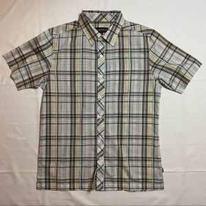 Freeworld Short-Sleeve Plaid Button Up Shirt